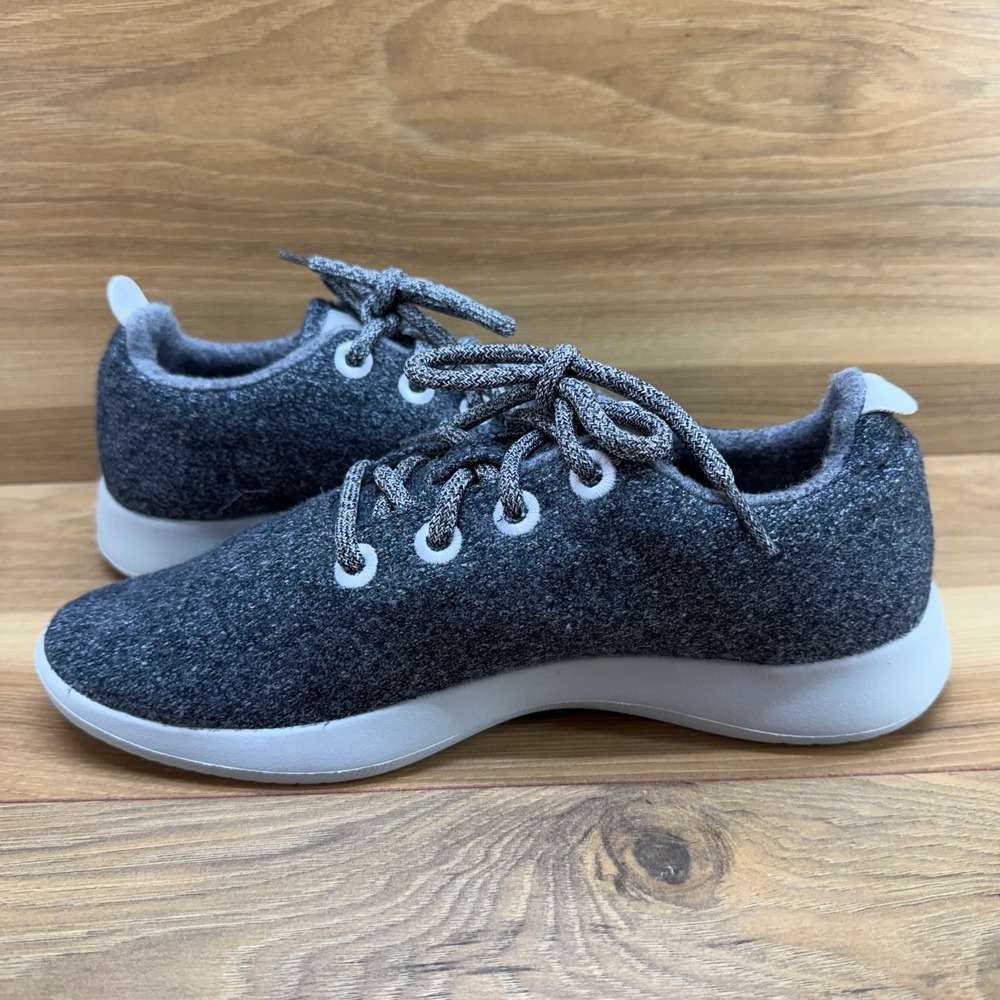 Allbirds Womens Size 9 Wool Runners Gray Lace Up Sneakers Comfort - Picture 6 of 11